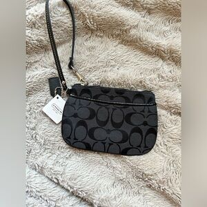 Coach Signature Wristlet